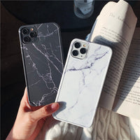 Compatible with Apple, Marbled iPhone 11Pro max mobile phone case