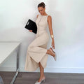 European And American-style Figure-flattering Dress