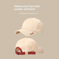 Japanese-style Soft-brimmed Versatile Womens Cap