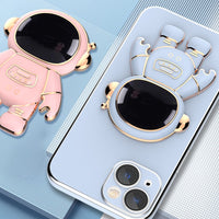 Electroplated Mobile Phone Bracket Protective Sleeve