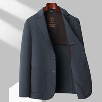 Simple Business-Casual Double-Faced Wool Coat
