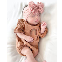 Handmade Baby Headbands Soft Stretchy Nylon Hair Bands With Bows For Newborn Infant Baby Toddler Girls