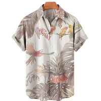 Summer 3d Plant Men's Shirt