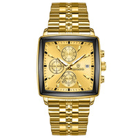 Men's Multi-functional Timing Luminous Waterproof Quartz Watch