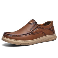 Casual Men's Doudou Comfortable Real Leather Shoes