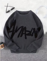 Men's And Women's Graffiti Letter Hoodie