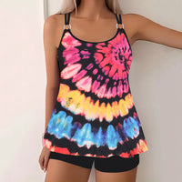 Split Swimsuit Two Piece Suit