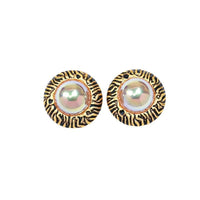 Elegant Minimalist Metal Stud Earrings 925 Silver Posts