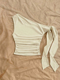 Polka-dot Asymmetric Versatile Camisole For Women