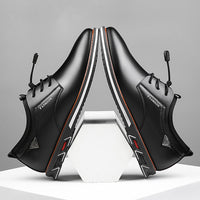 Trendy Men's Casual British Low-top Leather Shoes