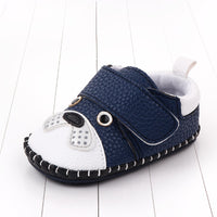 Rubber-soled non-slip baby shoes