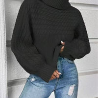 New Versatile Age-reducing Turtleneck Sweater For Fall And Winter
