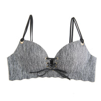 Front drawstring smooth seamless girl underwear