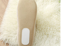 Men's Cotton Black Autumn Season Home Furnishing East Indoor Household Warm Slippers Soft Bottom Good Anti-skid Slippers