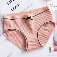 Lace Thread Women's Underwear Japanese Thread Cotton Plus Size Women's Briefs