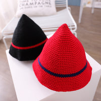 Magic Hat Knitted Woolen Bowl Hat Light Body Foldable