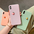 Compatible With Apple, 3D Fruit Funny Avocado Back Cover Case For