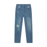 Personality Denim Skinny Jeans For Men