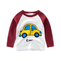 Korean children's wear autumn new boys' long sleeve T-shirt