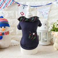 Anchor Pocket Scarf Dog Pet Two-legged Clothes