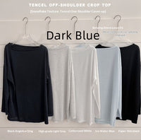 Tencel Sun-protective Tunic Loose Fit With Dropped Shoulders Casual And Slimming Slightly Sheer And Lightweight