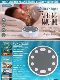 White Noise Sleeping Aid Instrument Regulate Mood And Emotion Breathing Light