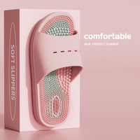Massage Slippers For Men Summer Indoor Home And Bathroom Use Foot Acupressure Slippers With Non-slip Soles For Men