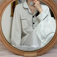 New Women's Pajamas Long-sleeve Thin Casual And Super-comfy Loungewear Set