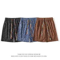 Men's Summer American Retro Casual Loose Shorts