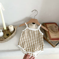 Korean Style Baby Summer Wear Jumpsuit Thin