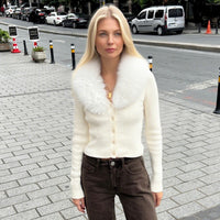 New Slim Fit Slimming Long Sleeves Sweater Coat