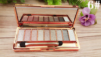 9-color Eyeshadow Palette Gold Pearlescent Earth Color Does Not Bloom