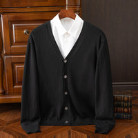 Versatile Casual Solid Color Coat Top Long Sleeve Loose Sweater