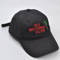 Palm Embroidery Baseball Cap Beach Vacation