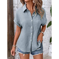 Women's Champray Batwing Sleeve Button Shirt