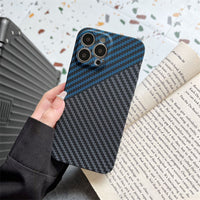 Double-faced Kevlar Carbon Fiber Texture Mobile Phone Case