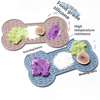 Dog Licking Slow Food Mat Silicone Toy