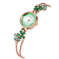 Womens Exquisite Diamond-encrusted Bracelet Watch