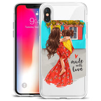 Compatible with Apple , Fashion girl phone case