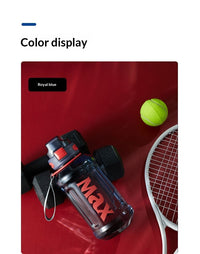Portable Shockproof Large-capacity Plastic Sports Water Bottle For Construction Sites