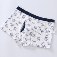 Children's Underwear Cartoon Pure Cotton Boxer Boxer Briefs Baby Middle-aged Children's Shorts