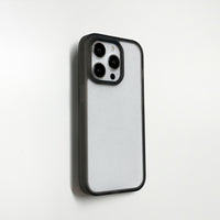 Colorful Frosted Transparent Phone Case