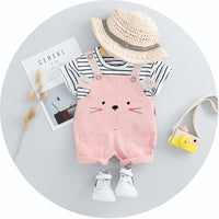 Short sleeve suit