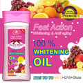 Glutathione Whitening Oil Fast Action Whitening & Anti Aging Body Oil Fruit Berry Collagen Skin Care 200ml