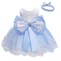 Bow hair with a fluffy skirt