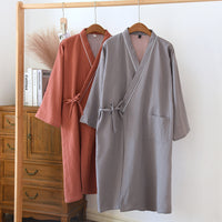 Japanese Kimono Men And Women Spring And Autumn Pajamas