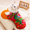 Northeast Floral Jacket-pull-through Two-foot Hoodie For Autumn And Winter