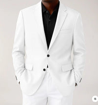 Men's Digital Print Long Sleeve Suit Jacket