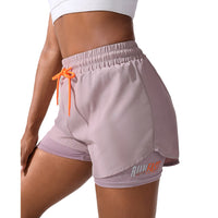 Anti-exposure Drawstring Three-point Fitness Sports Pants
