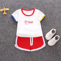 Boys short sleeve suit